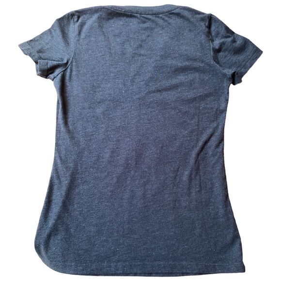 Glamour Kills size Small S Tee Keep Breathing Keep Loving deep v-neck y2k emo - Picture 3 of 6